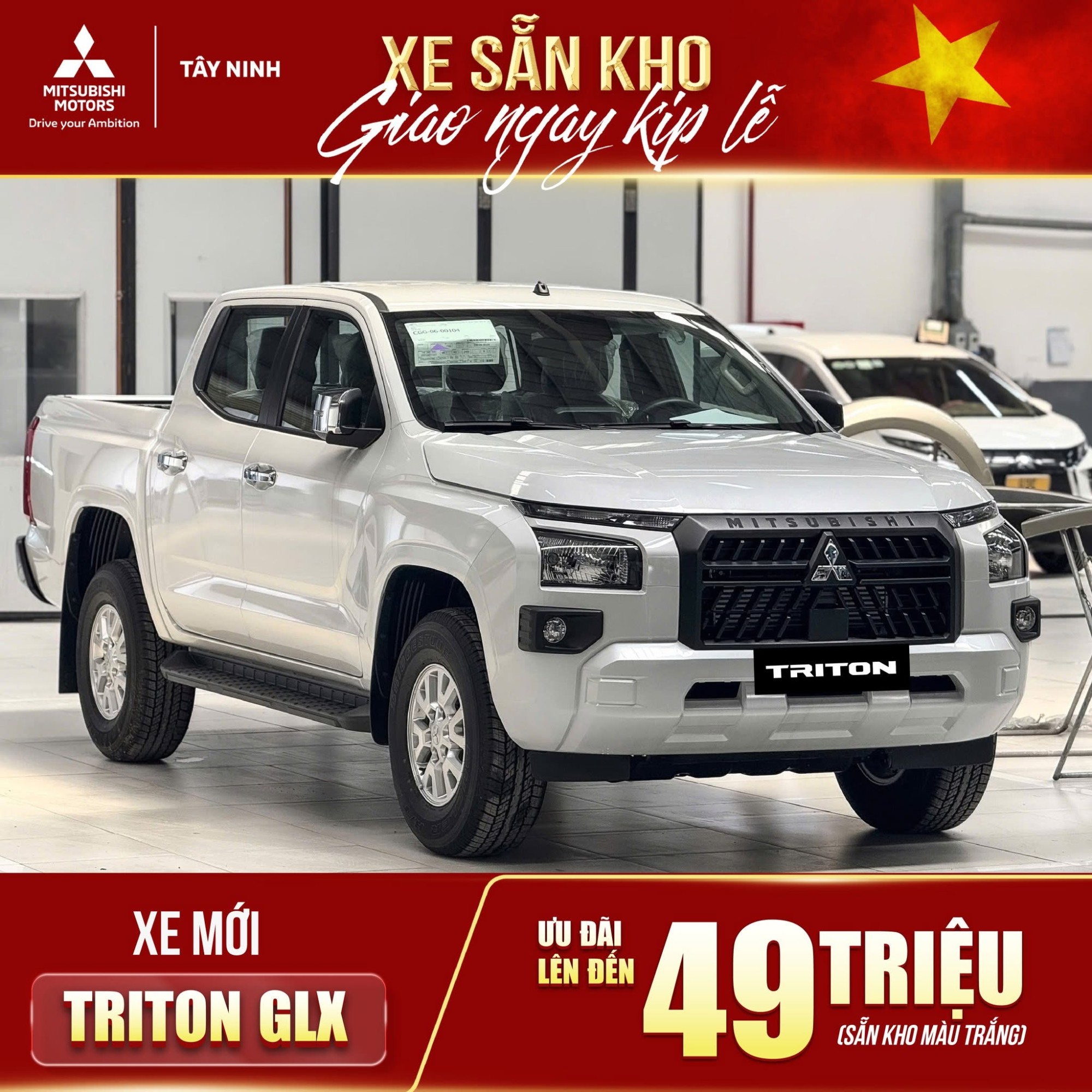 Giá bán tải Mitsubishi Triton Tây Ninh