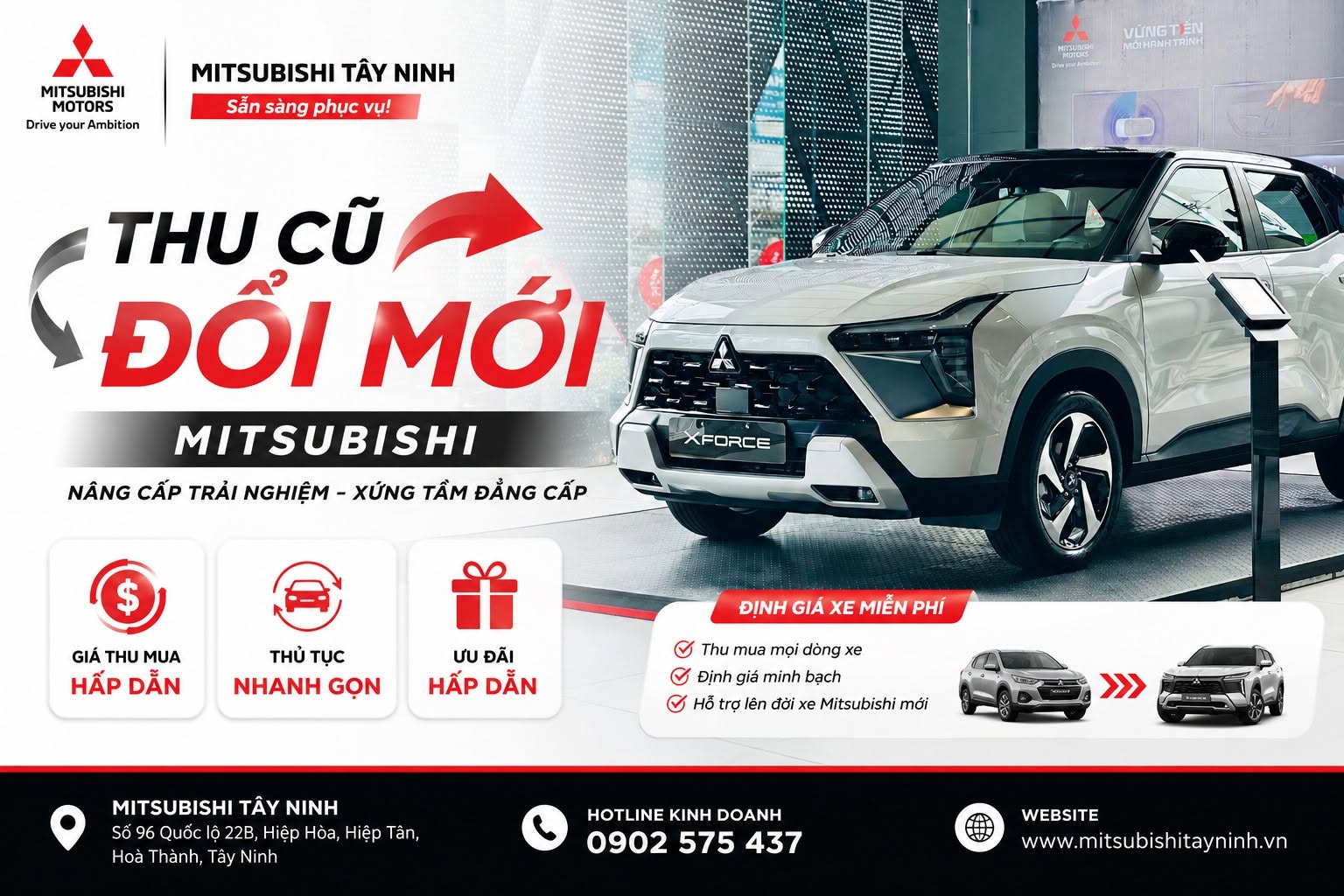 Thu Cũ Đổi Mới Mitsubishi - Đại Lý Mitsubishi Gần Bạn